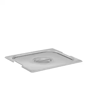 Pokrywa GN 2/3 z wycięciem na uchwyty ze stali nierdzewnej | TECHNICA, Cold Line