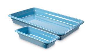 Pojemnik porcelanowy niebieski GN1/2 | FINE DINE, 783221