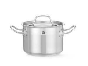 Garnek średni z pokrywką o średnicy 160 mm, 2 l | HENDI, Profi Line