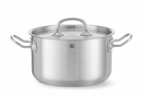 Garnek średni z pokrywką o średnicy 200 mm, 3,5 l | HENDI, Kitchen Line