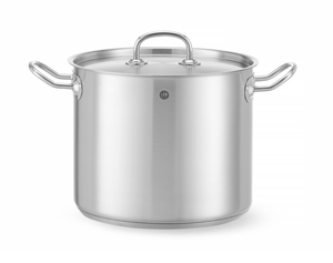 Garnek wysoki z pokrywką o średnicy 240 mm, 9 l | HENDI, Kitchen Line