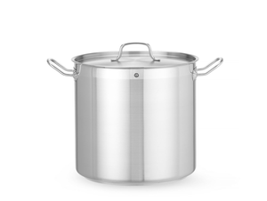 Garnek wysoki z pokrywką o średnicy 320 mm, 24 l | HENDI, Profi Line