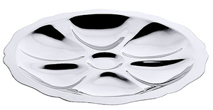 Talerz ze stali nierdzewnej na ostrygi o średnicy 240 mm | CONTACTO, 39/240