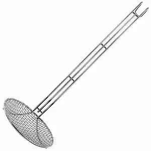 Cedzak nierdzewny, siatkowy o średnicy 100 mm | CONTACTO, 86/095