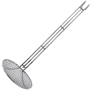 Cedzak nierdzewny, siatkowy o średnicy 100 mm | CONTACTO, 86/095