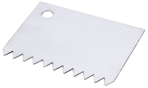 Skrobak ze stali nierdzewnej do dekoracji 110x80 mm | CONTACTO, 663/011