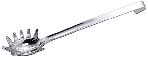 Łyżka do spaghetti monoblok, perforowana 340 mm | CONTACTO, Nautila