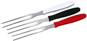 Widelec nierdzewny do pieczeni, o długości 240 mm – komplet 3 sztuk | CONTACTO, 3670/240