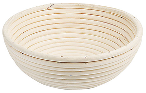 Rattanowy koszyk na ciasto chlebowe o średnicy 205 mm | CONTACTO, 4857/220