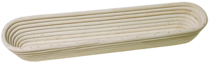 Rattanowy koszyk na ciasto chlebowe 425x85x55 mm | CONTACTO, 4859/450