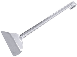 Łopatka nierdzewna do paelli ze stali nierdzewnej 420x170 mm | CONTACTO, 5690/300