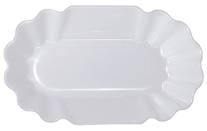 Naczynie z polipropylenu na frytki 195x115x35 mm, białe | CONTACTO, 6622/200