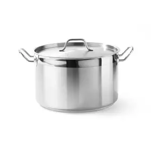 Garnek średni z pokrywką o średnicy 280 mm, 10 l | HENDI, Profi Line