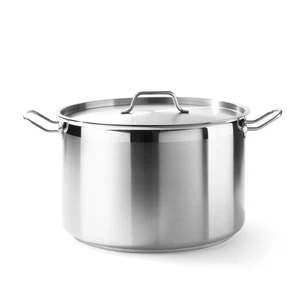 Garnek średni z pokrywką o średnicy 360 mm, 23,5 l | HENDI, Profi Line