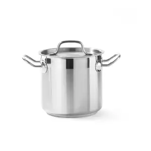 Garnek wysoki z pokrywką o średnicy 160 mm, 3 l | HENDI, Profi Line