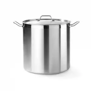 Garnek wysoki z pokrywką o średnicy 360 mm, 37 l | HENDI, Profi Line