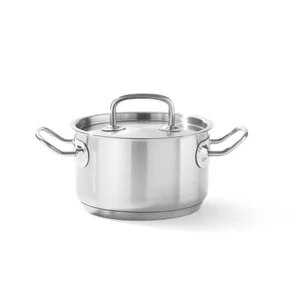 Garnek średni z pokrywką o średnicy 160 mm, 1,7 l | HENDI, Kitchen Line