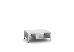 Podstawa II dla Combi-Duo 6-2/1 na 6-2/1 z 3 parami prowadnic, ze ściankami bocznymi | RATIONAL, Combi-Duo