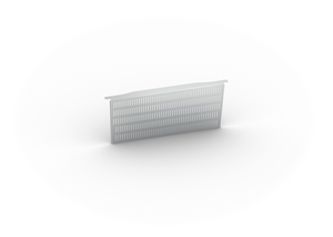 Sito do odsączania, do iVario typ 2-XS, 2S, 370x156x15 mm | RATIONAL, iVario typ 2XS, 2S