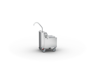 Wózek na olej, do iVario typ L, XL, 605x603x1096 mm | RATIONAL, iVario typ L, XL