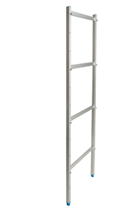 Podpora z jednostronnym trzpieniem, 400x1750 mm | ALUSHELF, PD-46-1