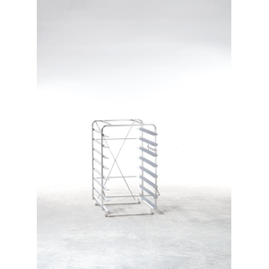 Stelaż ruchomy typ 10-1/1, norma piekarnicza, 8 poziomów, 382x579x718 mm | RATIONAL, iCombi typ 10-1/1