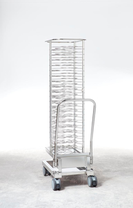 Stelaż na talerze typ 20-2/1, na 100 talerzy, 1013x772x1711 mm | RATIONAL, iCombi typ 20-2/1