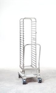 Stelaż ruchomy typ 20-1/1, 20 poziomów, wzmocniona wersja HeavyDuty/wersja morska Marine, 824x561x1743 mm | RATIONAL, iCombi typ 20-1/1