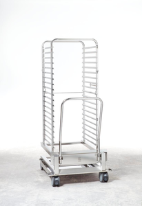 Stelaż ruchomy typ 20-2/1, 20 poziomów, wzmocniona wersja HeavyDuty/wersja, 1013x772x1742 mm | RATIONAL, iCombi typ 20-2/1