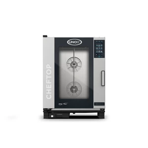 Piec konwekcyjno-parowy, elektryczny, 10xGN 1/1, 18,5 kW, 750x783x1010 mm | UNOX, ChefTop Plus Mind.Maps