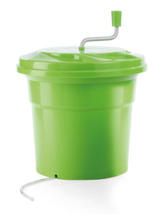 Wirówka do sałaty 25 l, 430x530 mm, zielona | HENDI, 222560