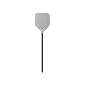 Łopata do pizzy z anodowanego aluminium z aluminiowym uchwytem, kwadratowa, 310x355x1200 mm | TECHNICA, Pizza Line