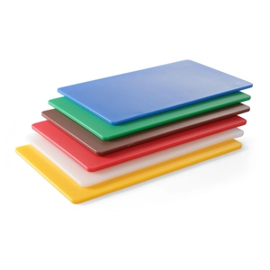 Deska do krojenia HACCP GN 1/1, 530x325x10 mm, 6 szt. | HENDI, 826676