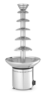 Fontanna do czekolady 6-poziomowa, 0,3 kW, 370x840 mm, inox | HENDI, 274163