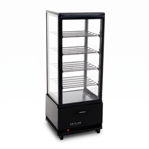 Witryna chłodnicza nastawna czarna 98 l, 452x406x1116 mm | TECHNICA, Cold Line Air