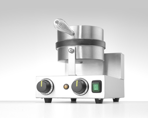 Gofrownica okrągła, 1 kW, 230 V, 250x380x590 mm, inox | HENDI, 212172