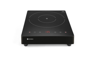 Kuchenka indukcyjna 3,5 kW, 337x417x85 mm, czarna | HENDI, 239421
