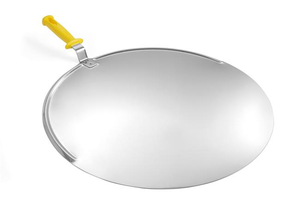 Łopata do wyjmowania pizzy z pieców przelotowych 400x570 mm, inox | HENDI, 617694