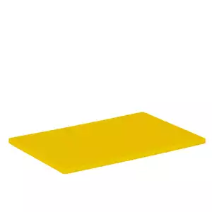 Deska HACCP do krojenia 600x400 mm, żółta | TECHNICA, Silver Line