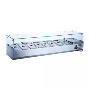 Nadstawka chłodnicza 8xGN1/4, 1800x335x435 mm | TECHNICA, Cold Line