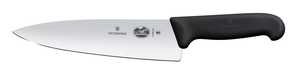 Nóż szefa kuchni, ostrze 200 mm, inox, czarny | VICTORINOX, 5.2063.20