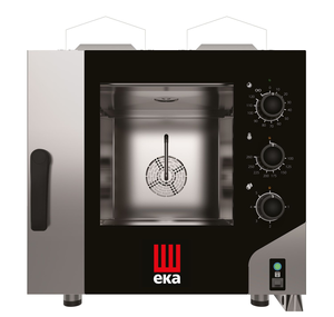 Piec konwekcyjno - parowy, gazowy, 5xGN 1/1, 9.3 kW, G20,730×855x801 mm, inox | EKA, Millennial Smart