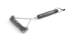 Szczotka do grilla kształt Y 310x170 mm, inox | HENDI, 525425