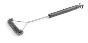 Szczotka do grilla kształt Y 520x170 mm, inox | HENDI, 525432