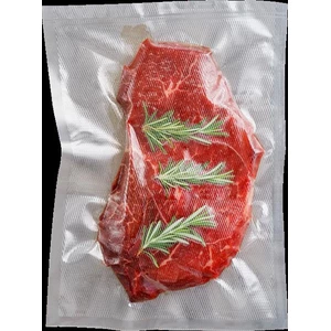 Moletowane worki do pakowarek listwowych 150x400 mm, przezroczyste, 100 szt. | HENDI, 297421