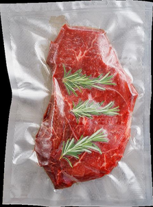 Moletowane worki do pakowarek listwowych 200x300 mm, przezroczyste, 100 szt. | HENDI, 297438