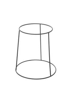 Stojak na kosze 250x265 mm, czarny | HENDI, 426821