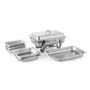 Podgrzewacz na pastę GN 1/1 585x385x315 mm, inox | HENDI, 471050