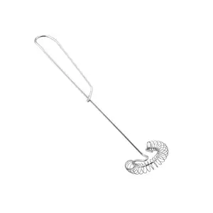 Rózga spiralna 260 mm, srebrna | HENDI, 509487