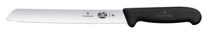 Nóż do chleba ząbkowany, ostrze 210 mm, inox, czarny | VICTORINOX, 5.2533.21